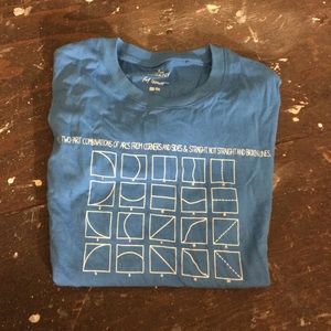 FREE Uniqlo SPRZ NY Blue Graphic T-Shirt M
